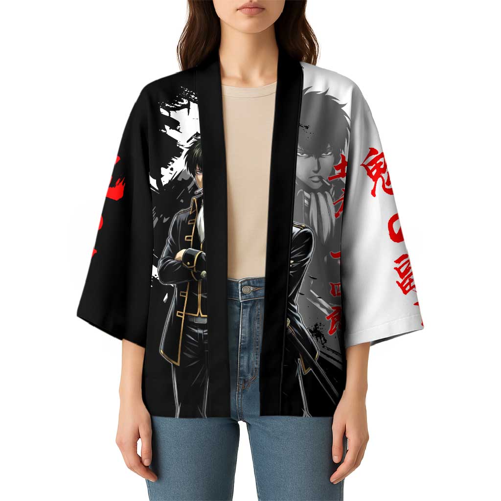Toshiro Hijikata Kimono Dark Shinsengumi Ink Style