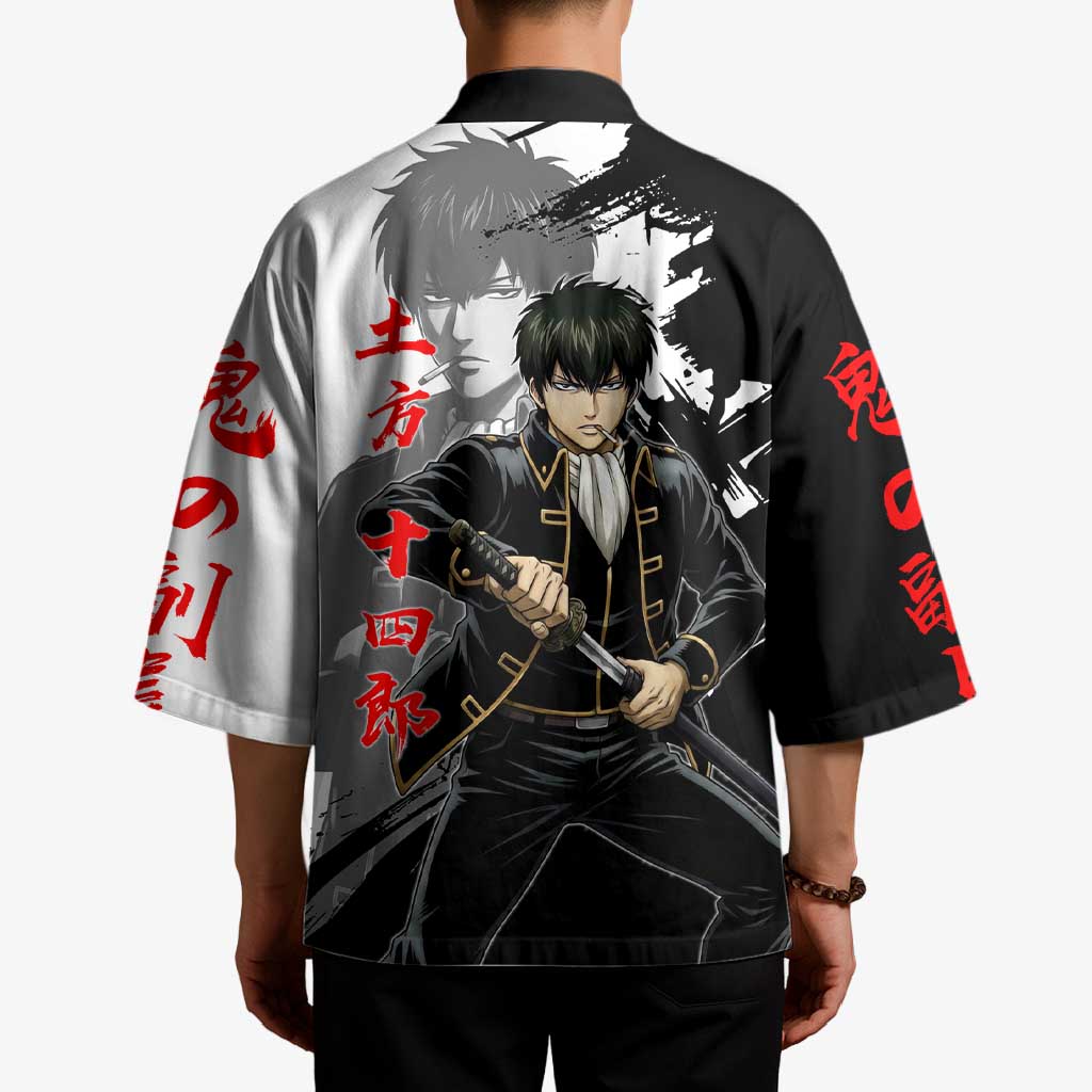Toshiro Hijikata Kimono Dark Shinsengumi Ink Style