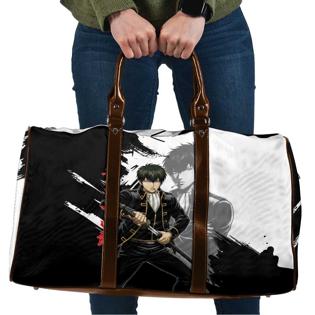 Toshiro Hijikata Travel Bag Dark Shinsengumi Ink Style