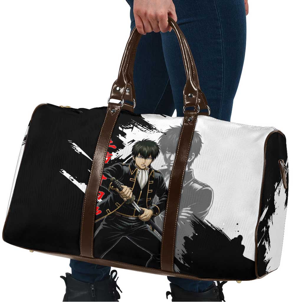 Toshiro Hijikata Travel Bag Dark Shinsengumi Ink Style