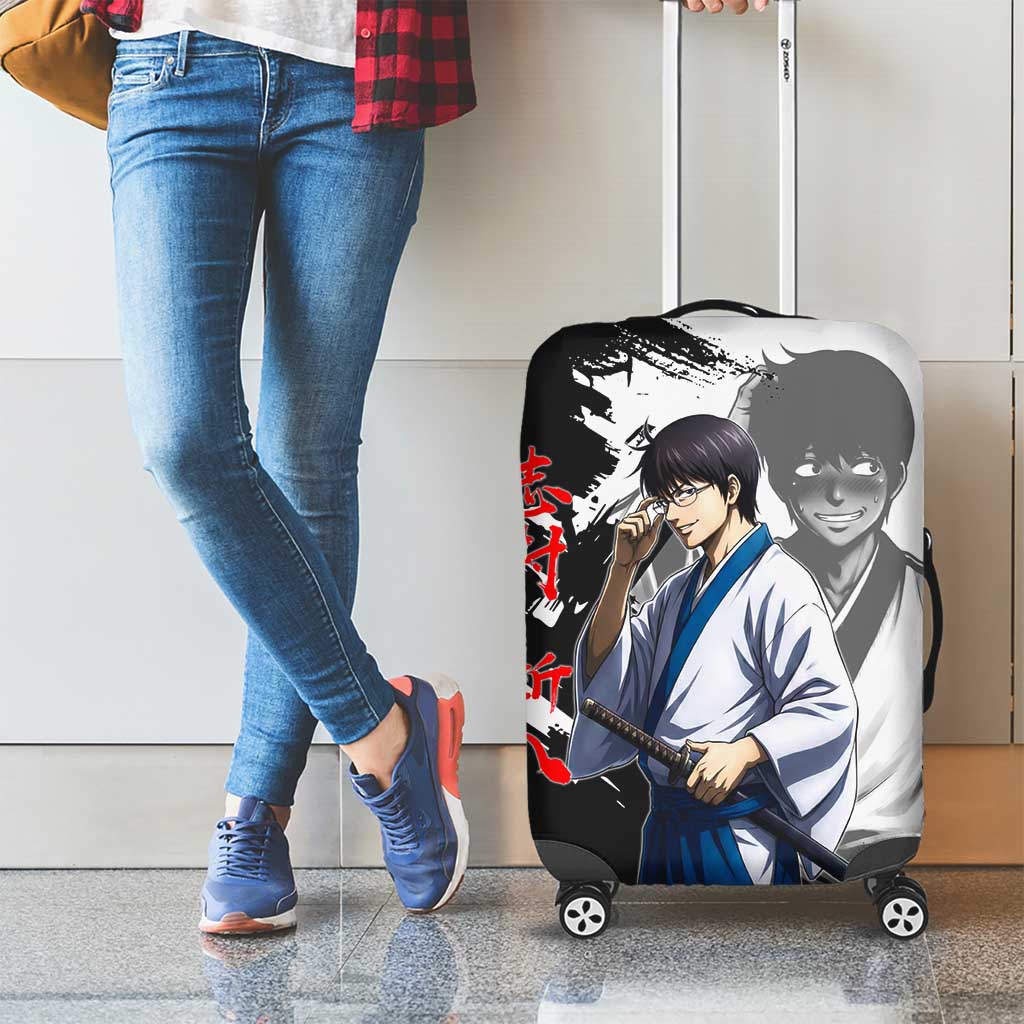 Shinpachi Shimura Luggage Cover Classic Comedy Samurai Ink Style