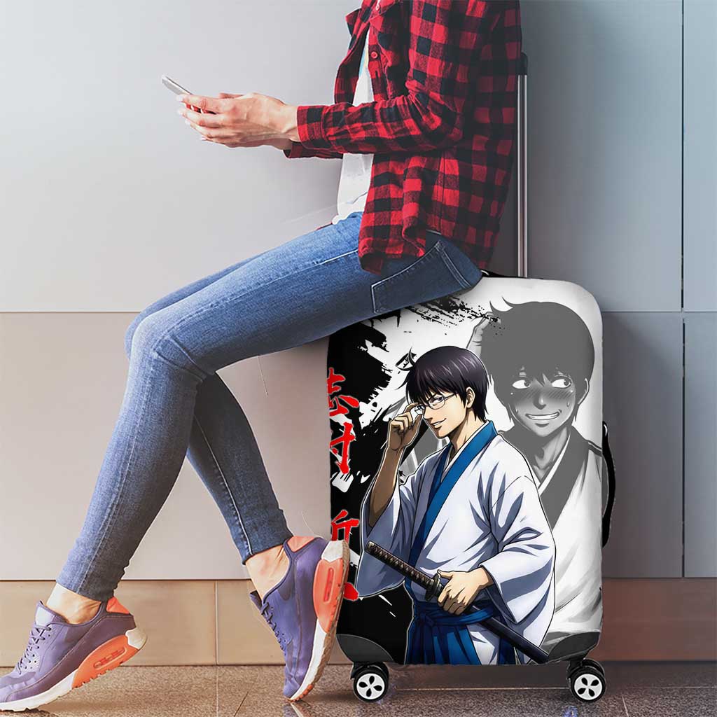 Shinpachi Shimura Luggage Cover Classic Comedy Samurai Ink Style