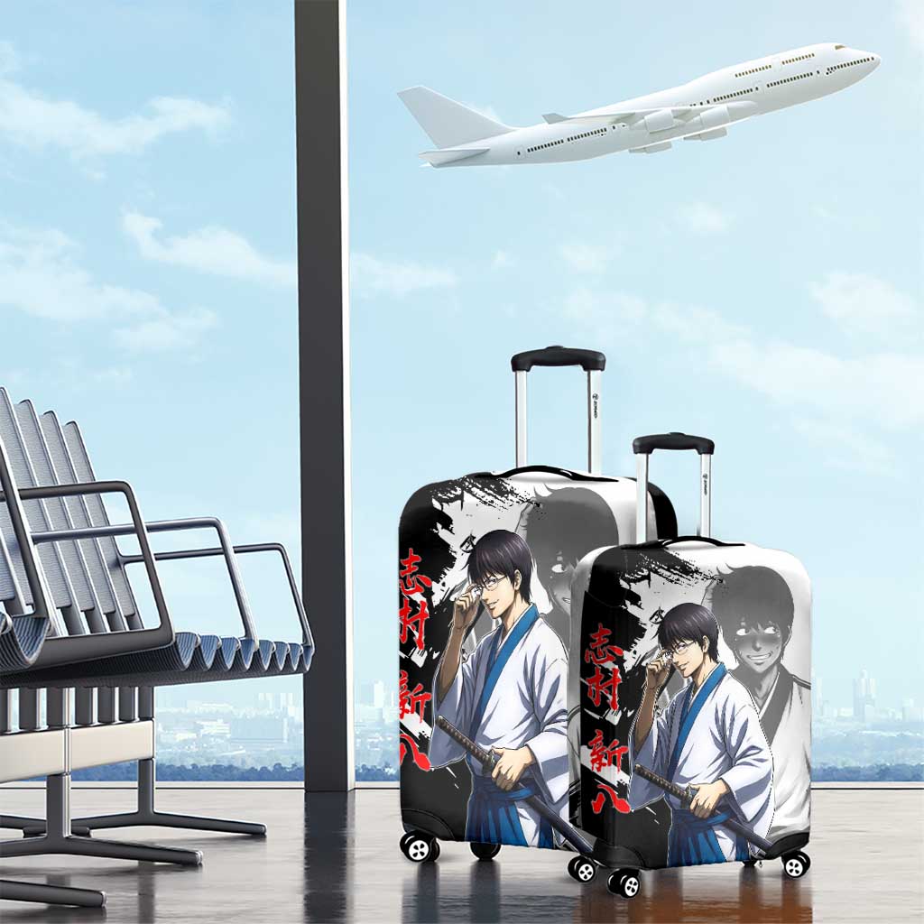 Shinpachi Shimura Luggage Cover Classic Comedy Samurai Ink Style