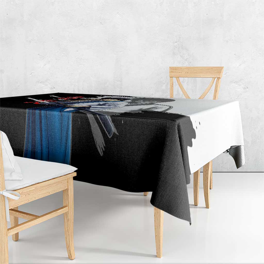 Shinpachi Shimura Tablecloth Classic Comedy Samurai Ink Style