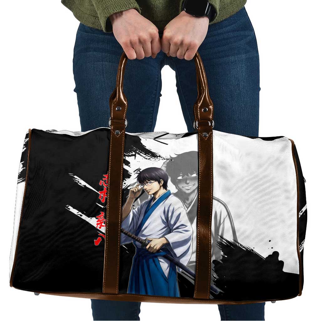 Shinpachi Shimura Travel Bag Classic Comedy Samurai Ink Style