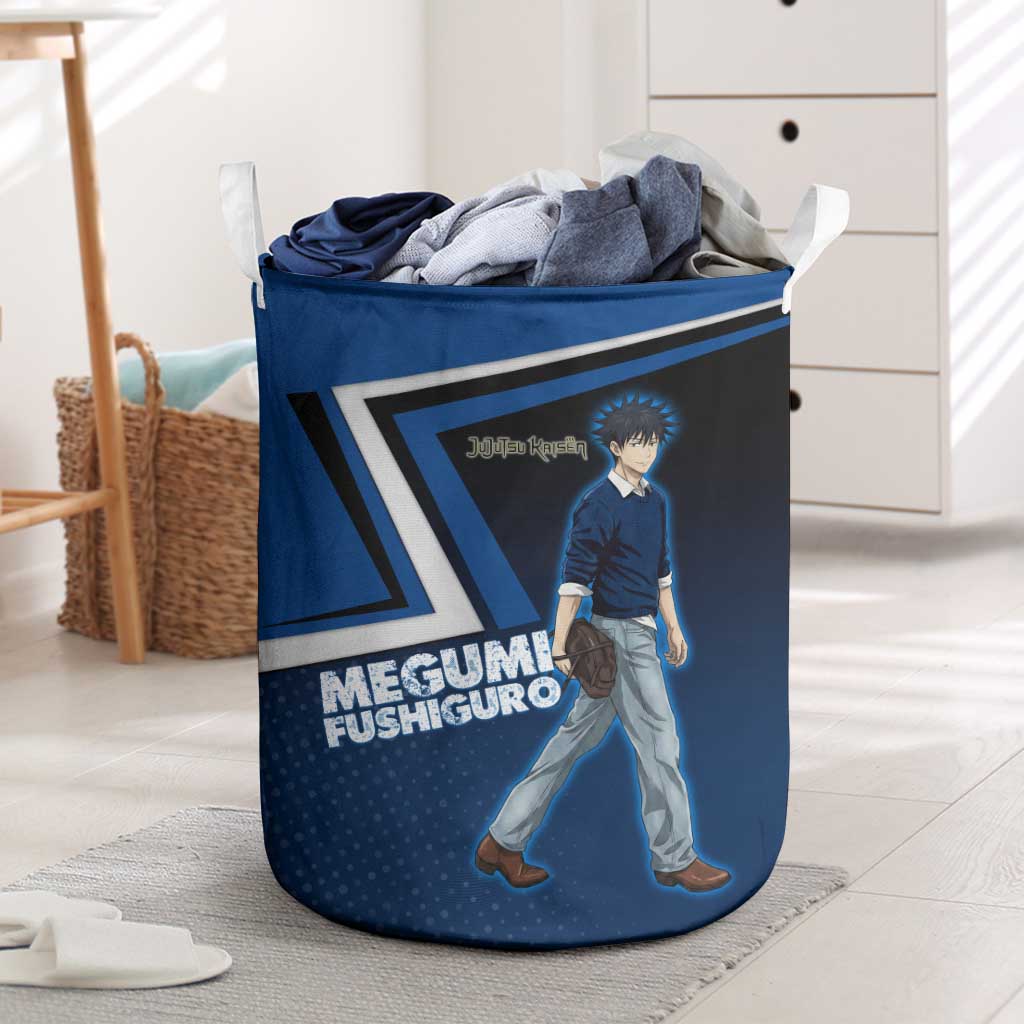 Megumi Fushiguro Laundry Basket Anime Pop Art Style