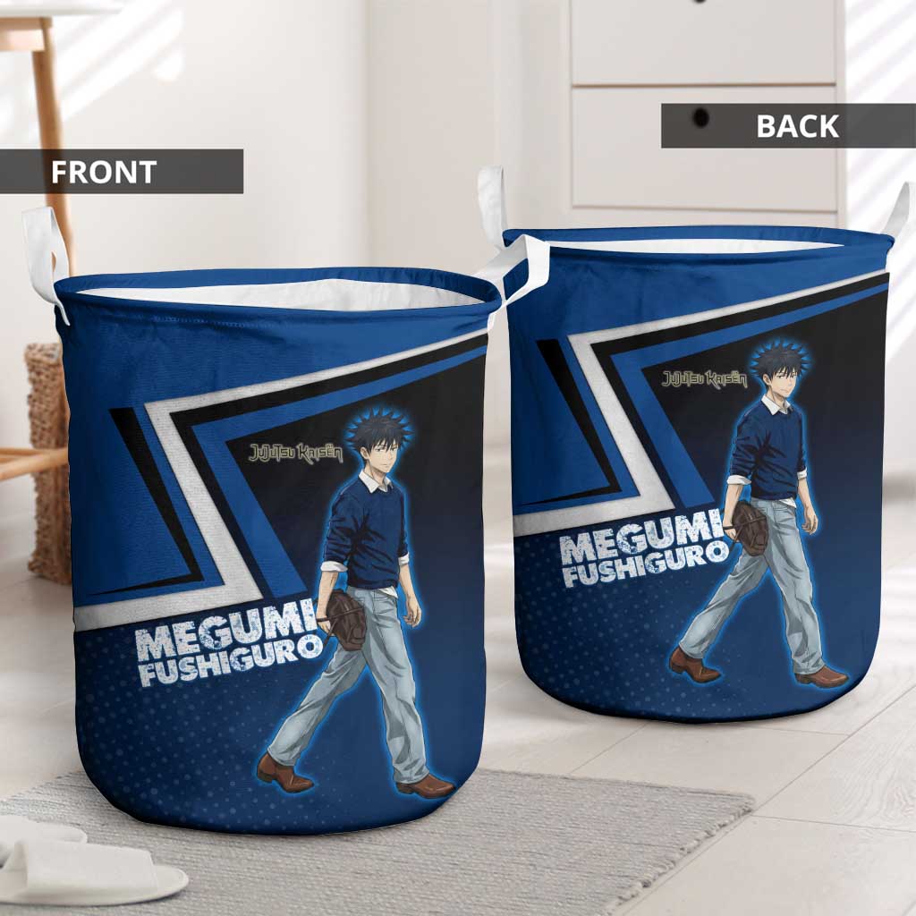 Megumi Fushiguro Laundry Basket Anime Pop Art Style