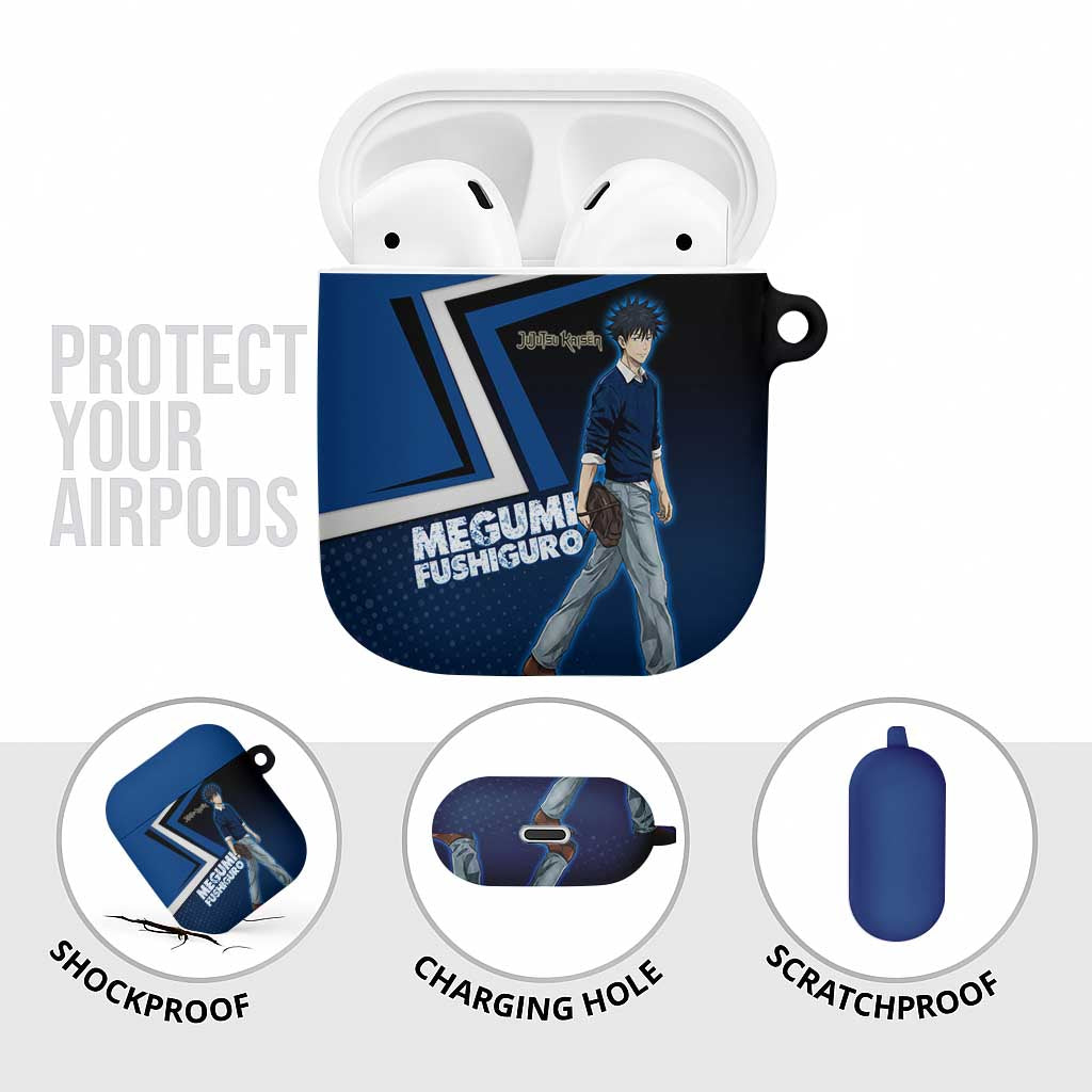 Megumi Fushiguro AirPods Case Anime Pop Art Style