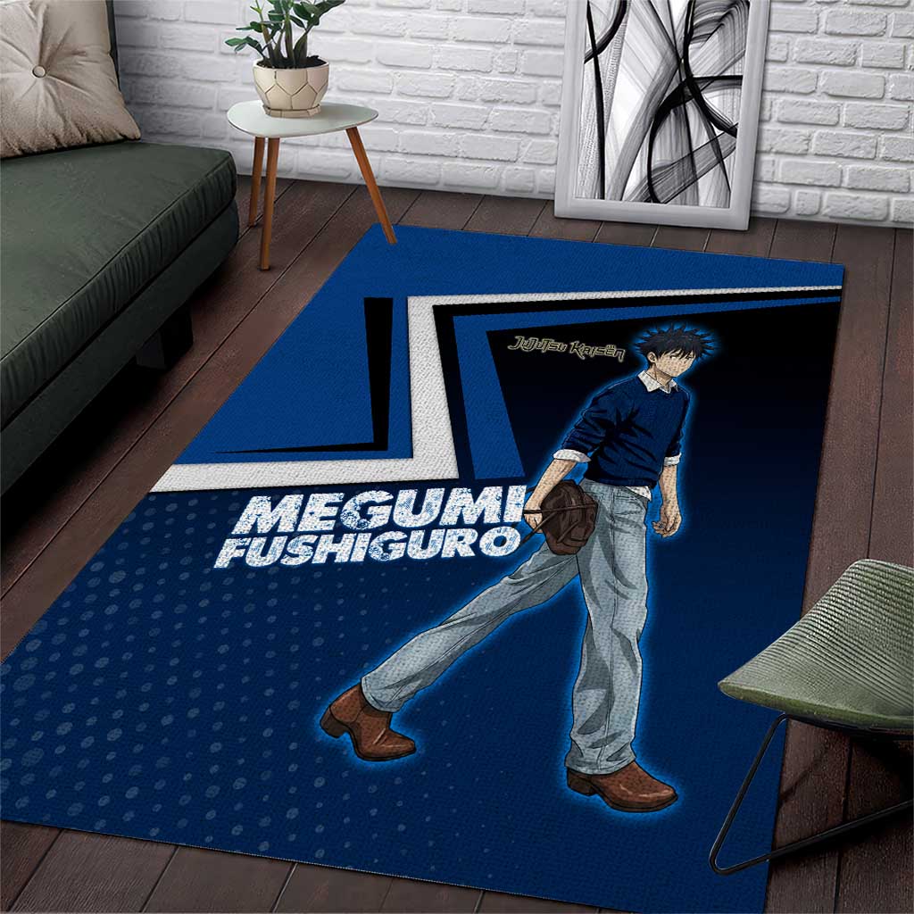 Megumi Fushiguro Area Rug Anime Pop Art Style