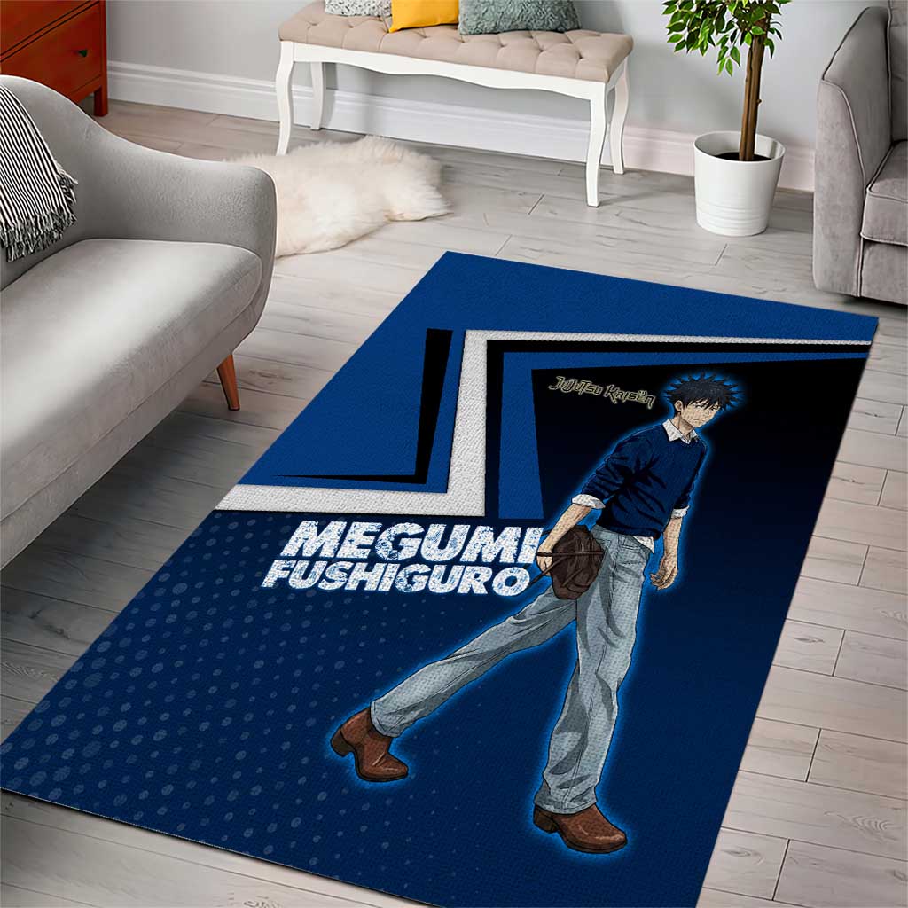 Megumi Fushiguro Area Rug Anime Pop Art Style