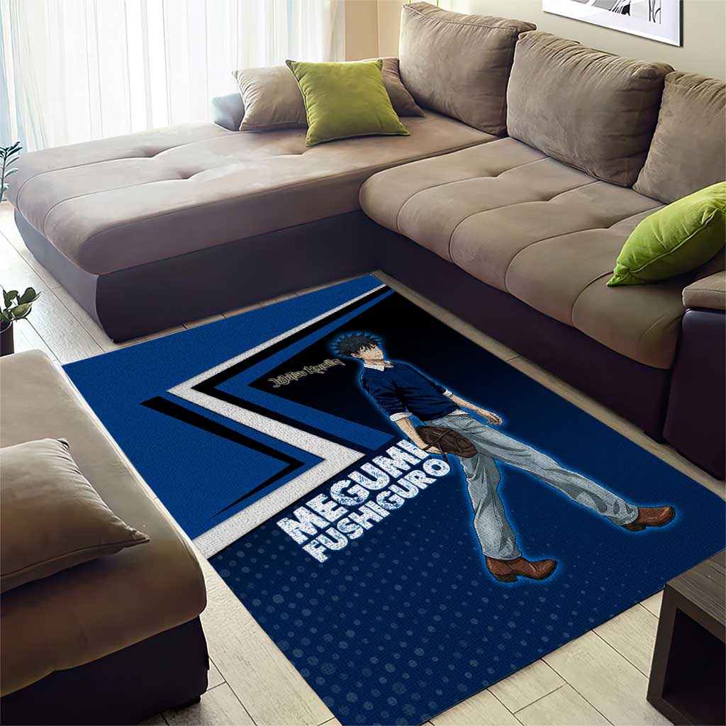 Megumi Fushiguro Area Rug Anime Pop Art Style