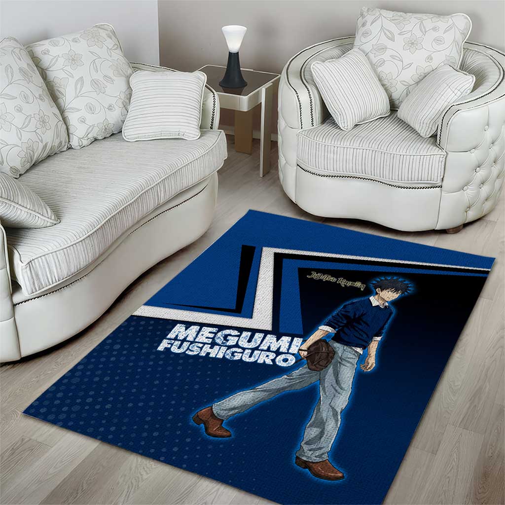 Megumi Fushiguro Area Rug Anime Pop Art Style