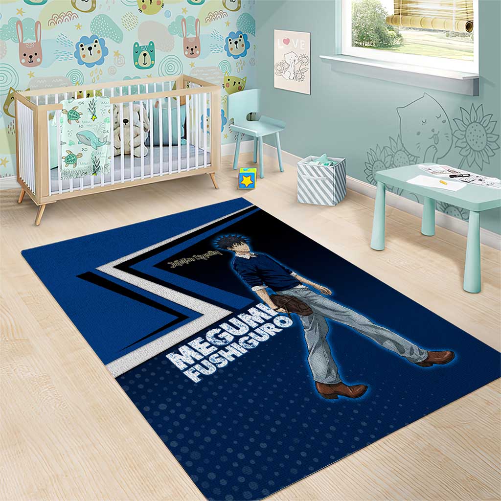 Megumi Fushiguro Area Rug Anime Pop Art Style