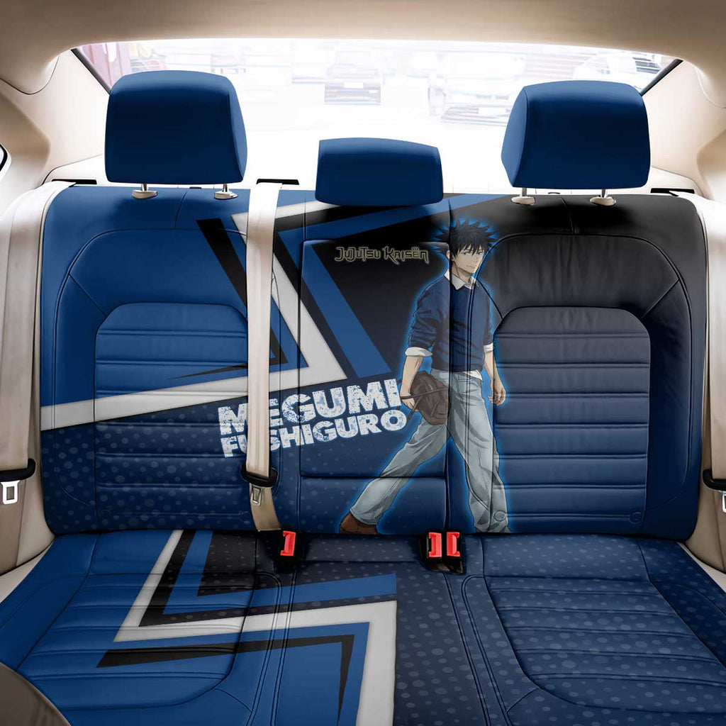 Megumi Fushiguro Back Car Seat Cover Anime Pop Art Style