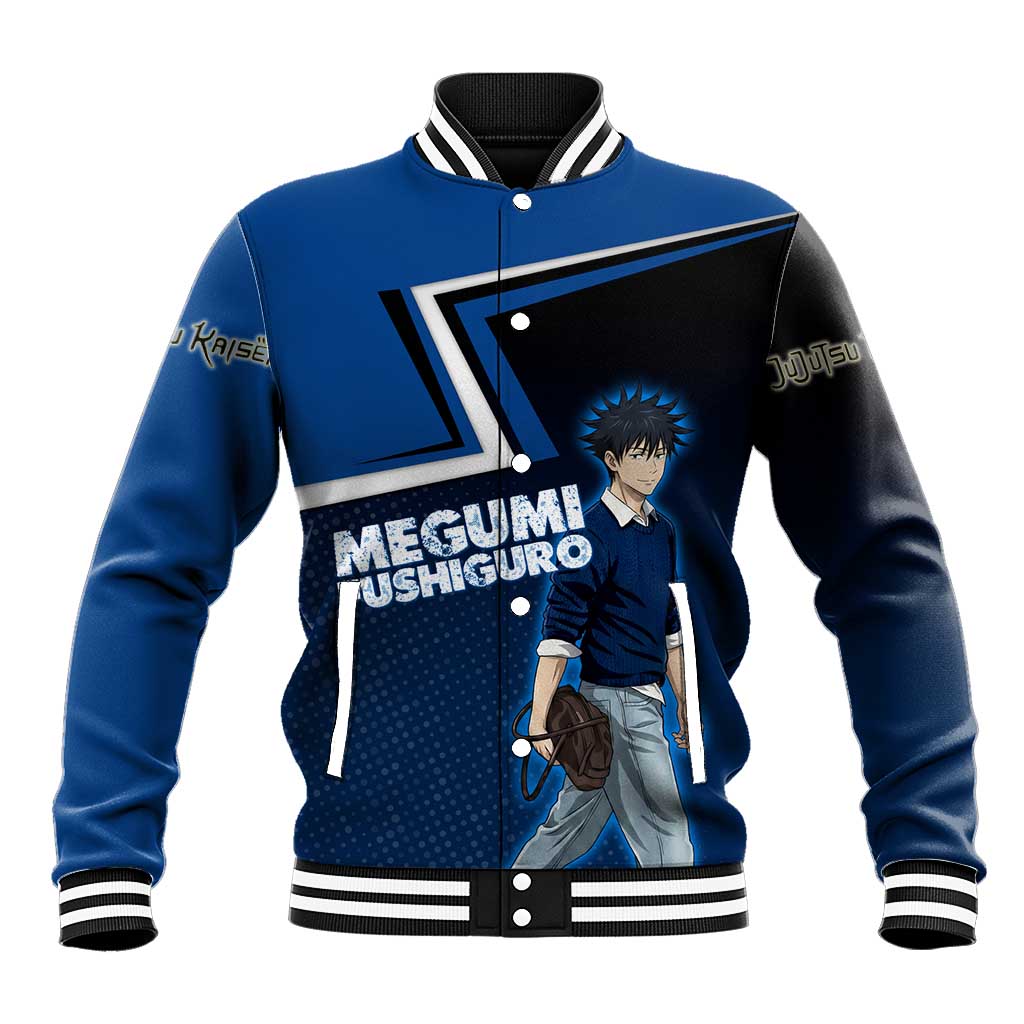Megumi Fushiguro Baseball Jacket Anime Pop Art Style