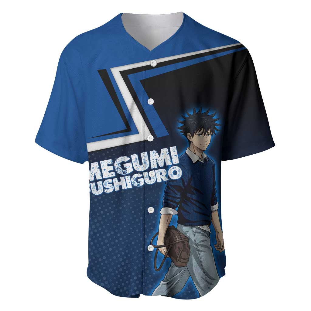 Megumi Fushiguro Baseball Jersey Anime Pop Art Style
