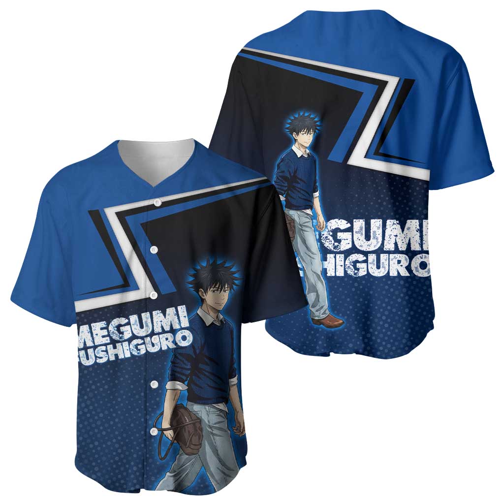 Megumi Fushiguro Baseball Jersey Anime Pop Art Style