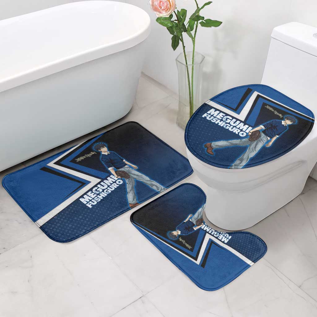 Megumi Fushiguro Bathroom Set Anime Pop Art Style