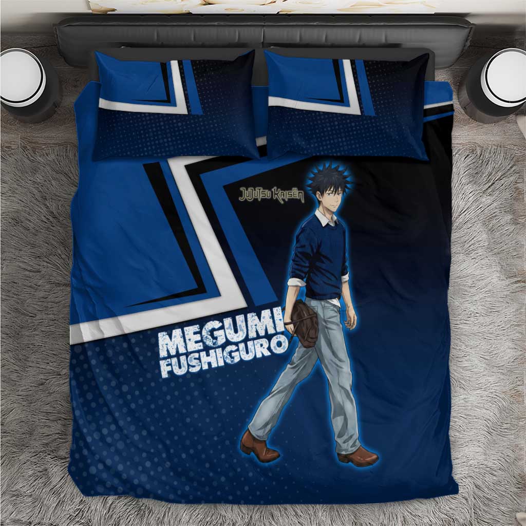 Megumi Fushiguro Bedding Set Anime Pop Art Style