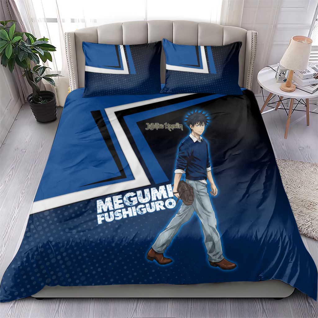 Megumi Fushiguro Bedding Set Anime Pop Art Style
