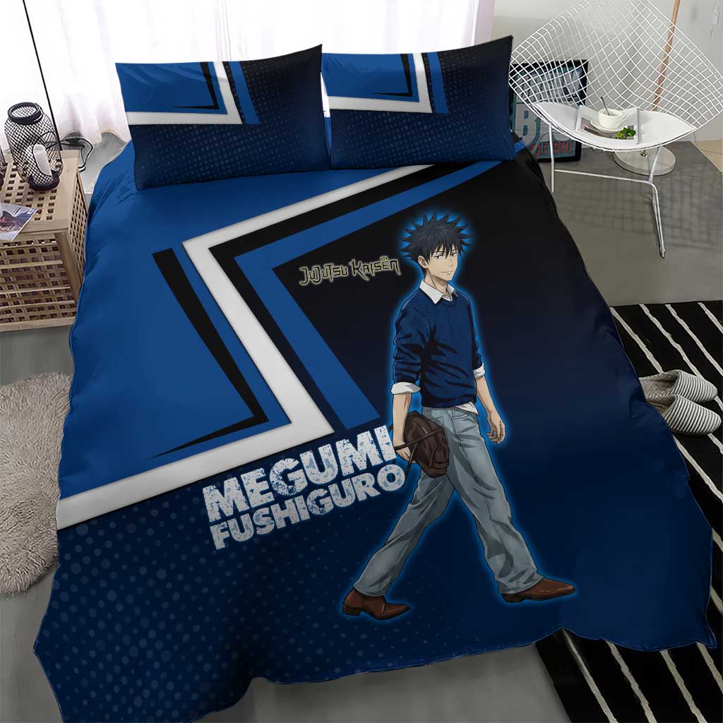 Megumi Fushiguro Bedding Set Anime Pop Art Style