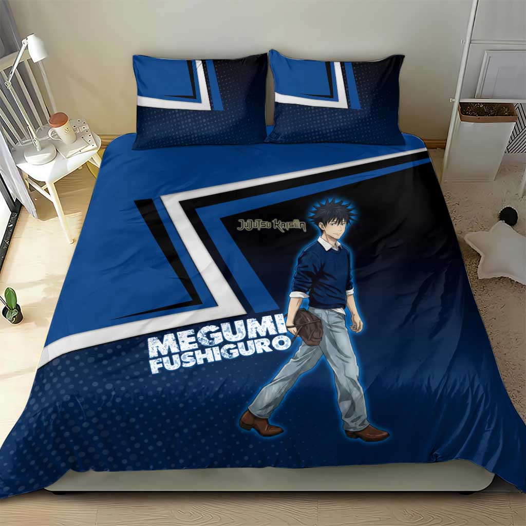 Megumi Fushiguro Bedding Set Anime Pop Art Style