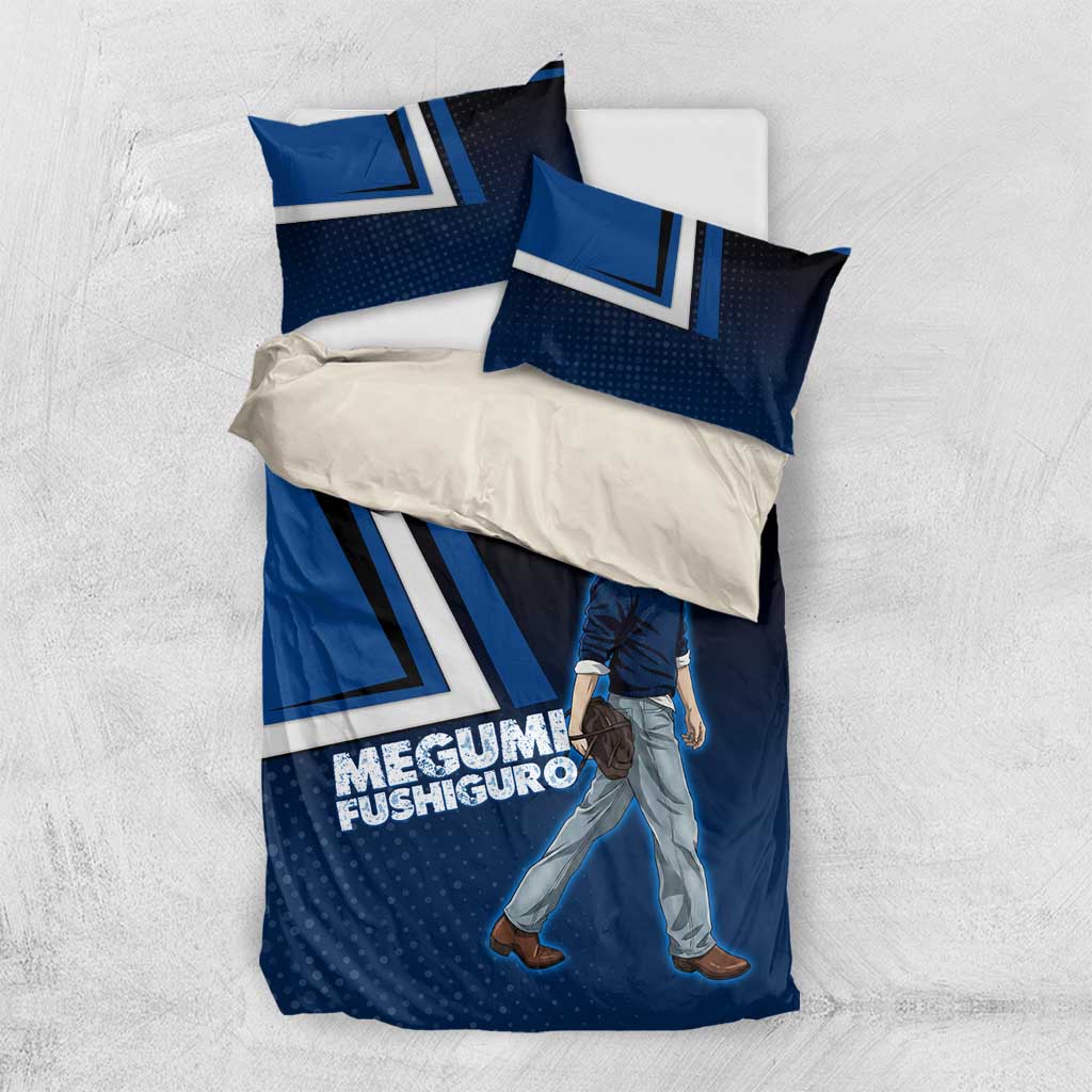 Megumi Fushiguro Bedding Set Anime Pop Art Style
