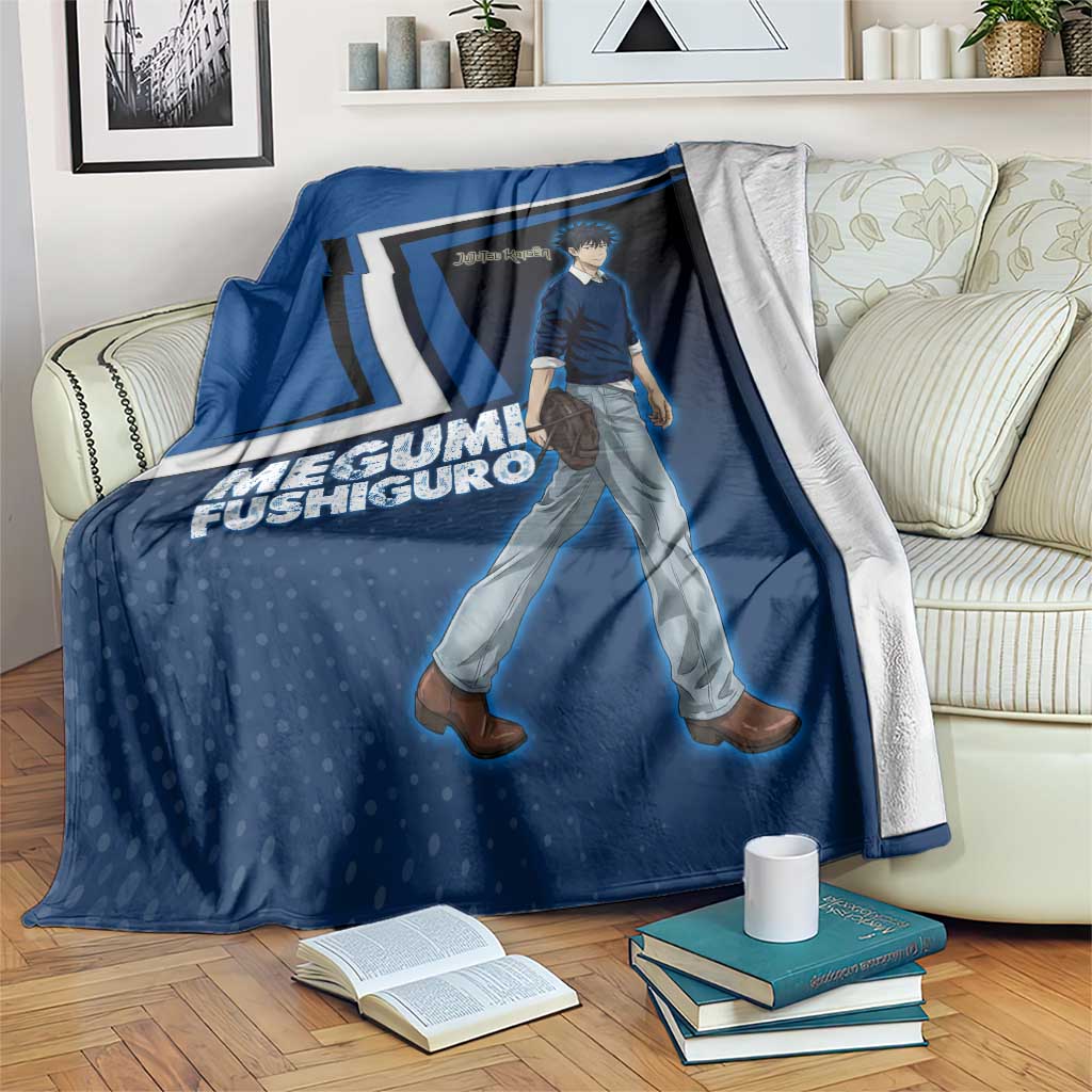 Megumi Fushiguro Blanket Anime Pop Art Style