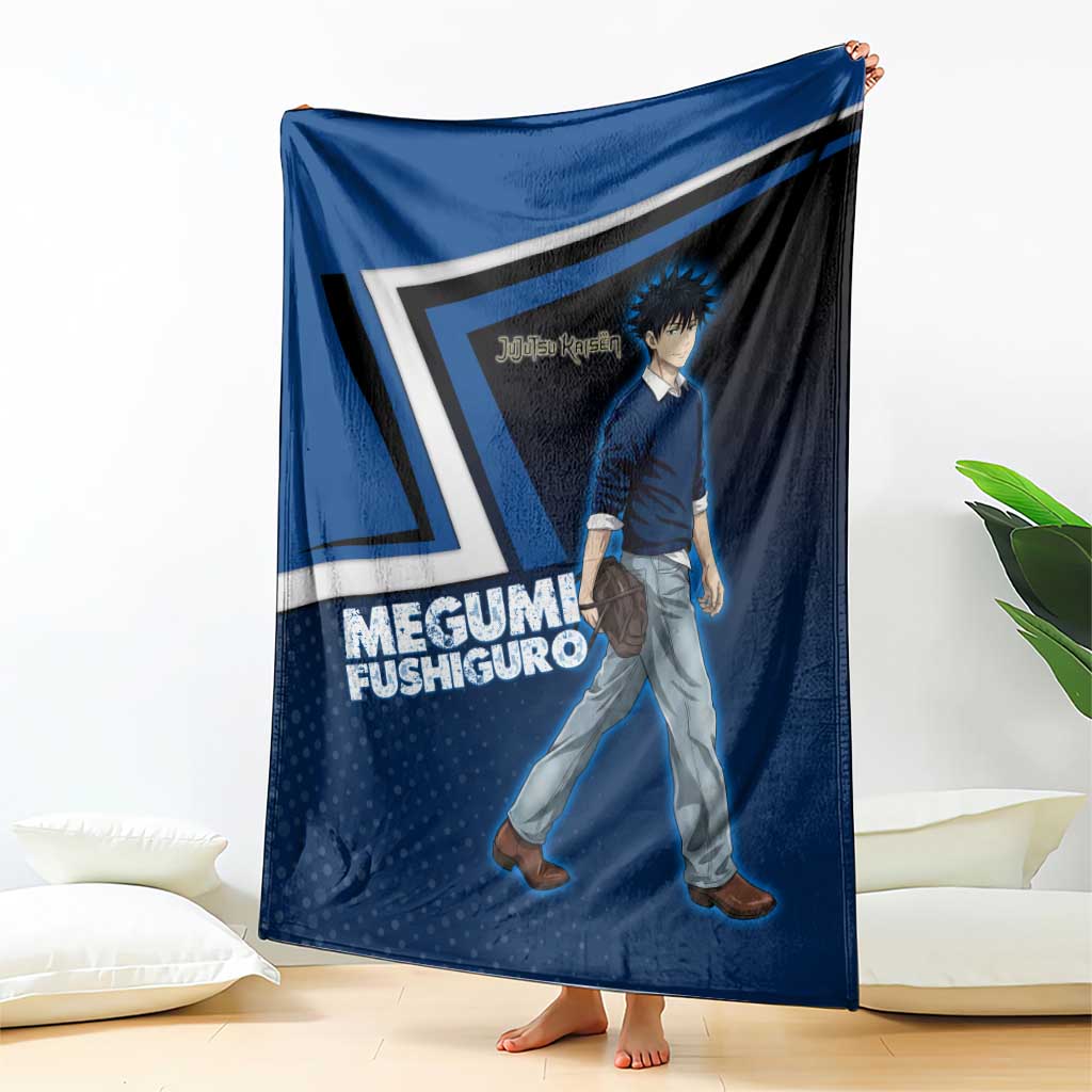 Megumi Fushiguro Blanket Anime Pop Art Style