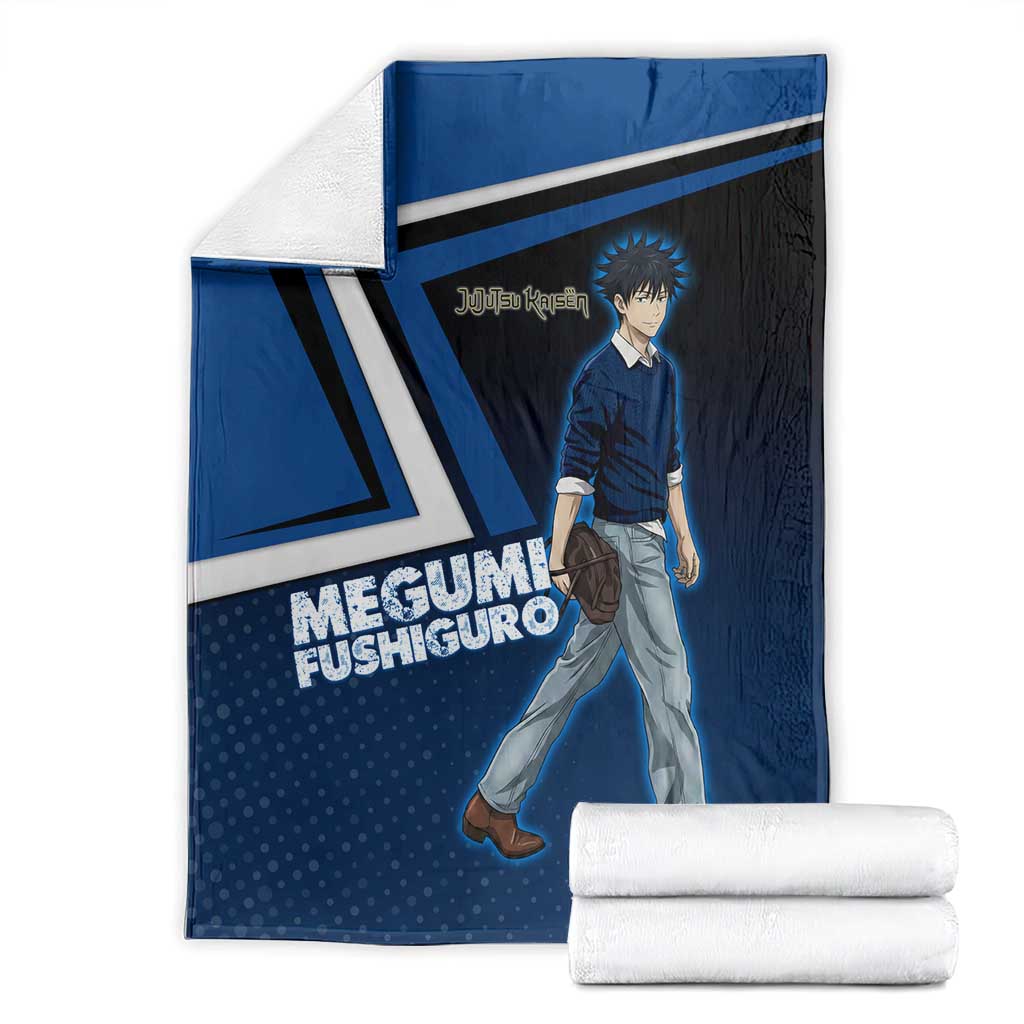 Megumi Fushiguro Blanket Anime Pop Art Style