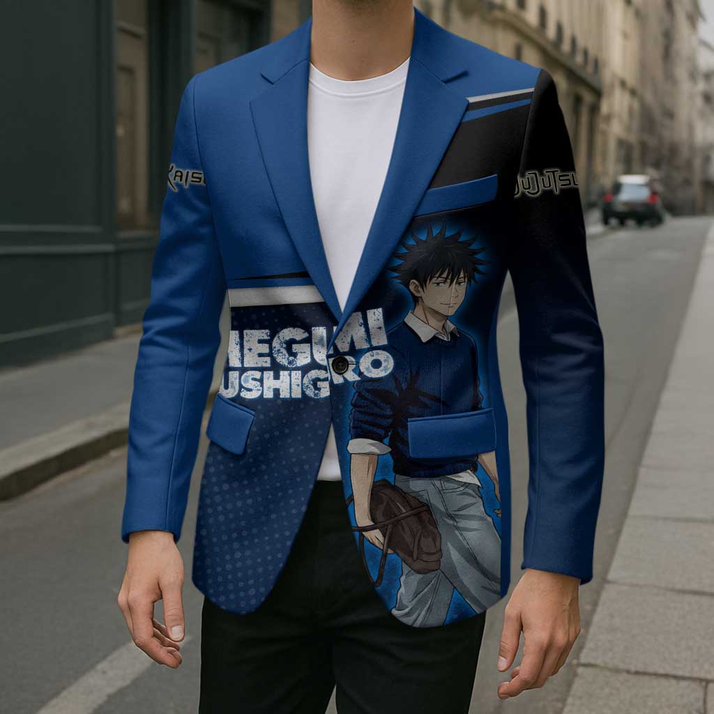 Megumi Fushiguro Blazer Anime Pop Art Style