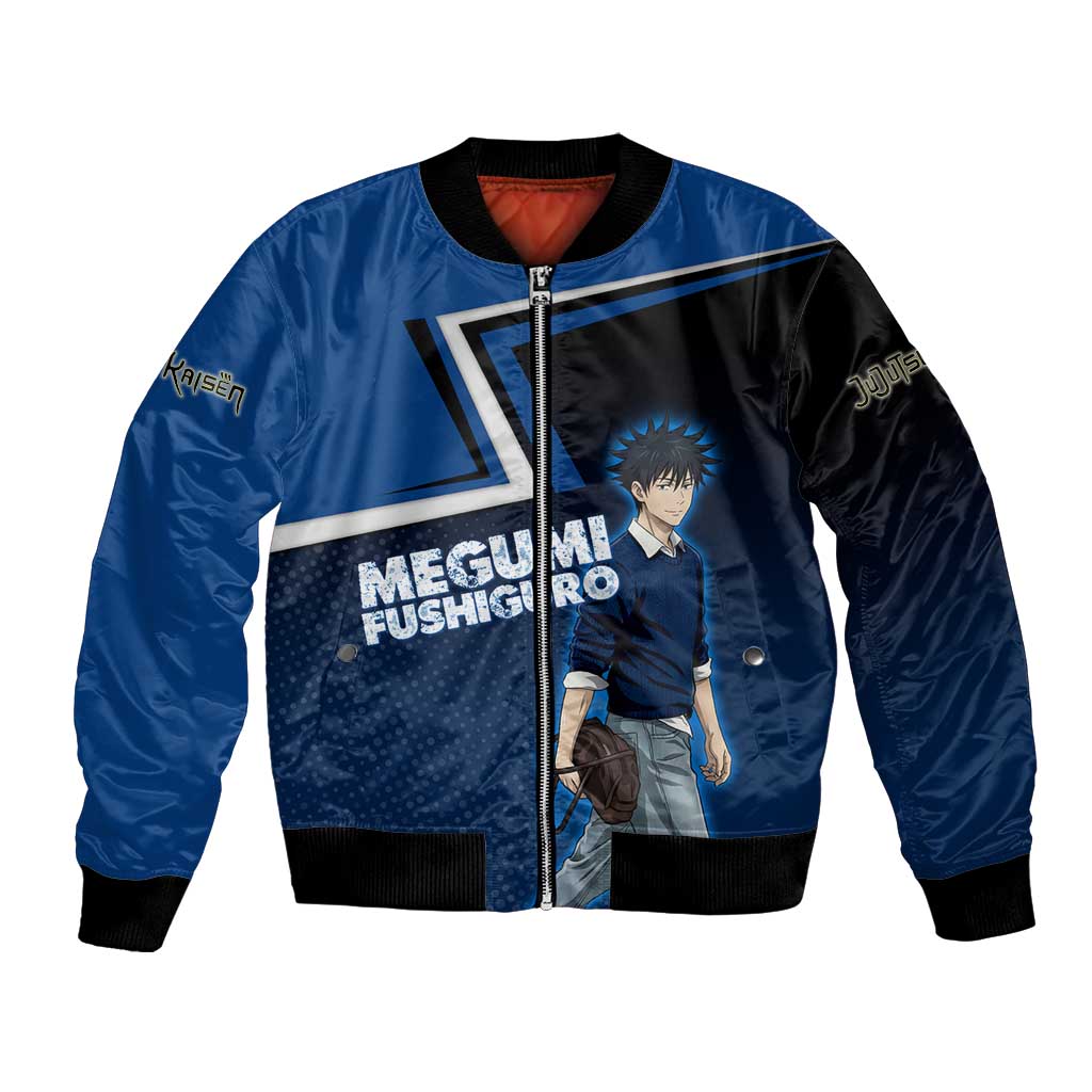 Megumi Fushiguro Bomber Jacket Anime Pop Art Style