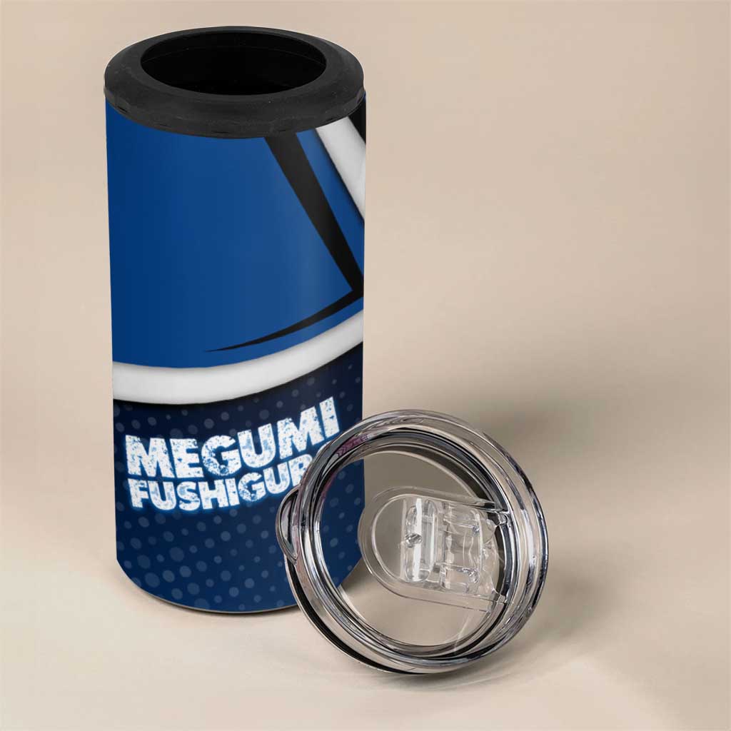 Megumi Fushiguro 4 in 1 Can Cooler Tumbler Anime Pop Art Style