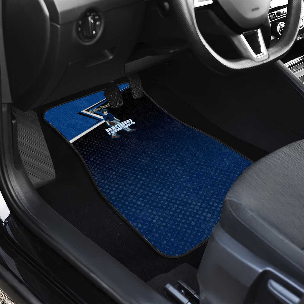 Megumi Fushiguro Car Mats Anime Pop Art Style