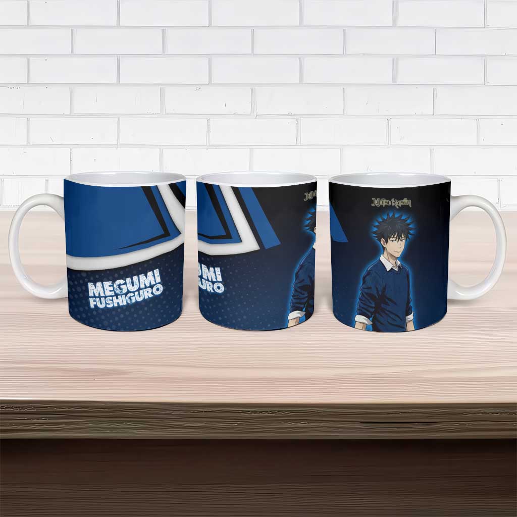 Megumi Fushiguro Ceramic Mug Anime Pop Art Style