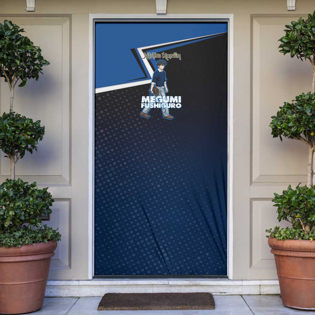 Megumi Fushiguro Door Cover Anime Pop Art Style