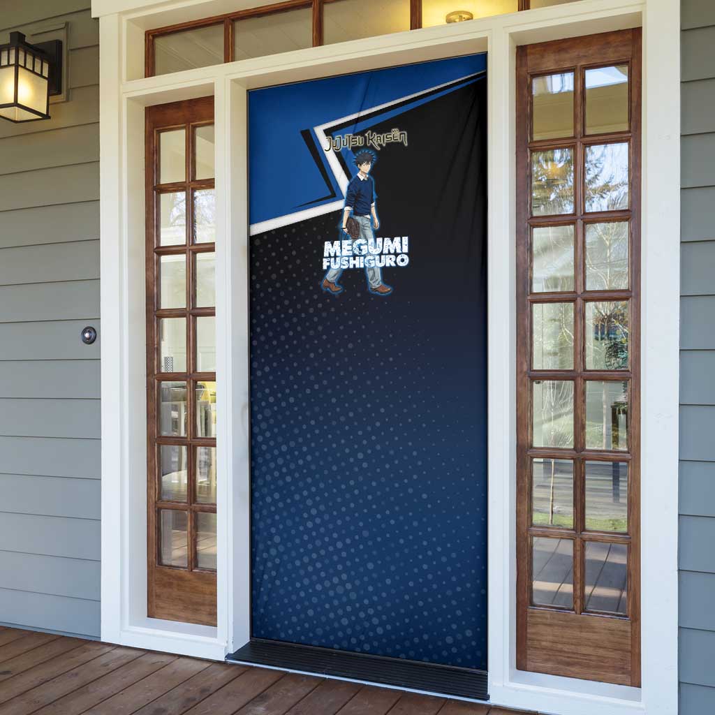 Megumi Fushiguro Door Cover Anime Pop Art Style