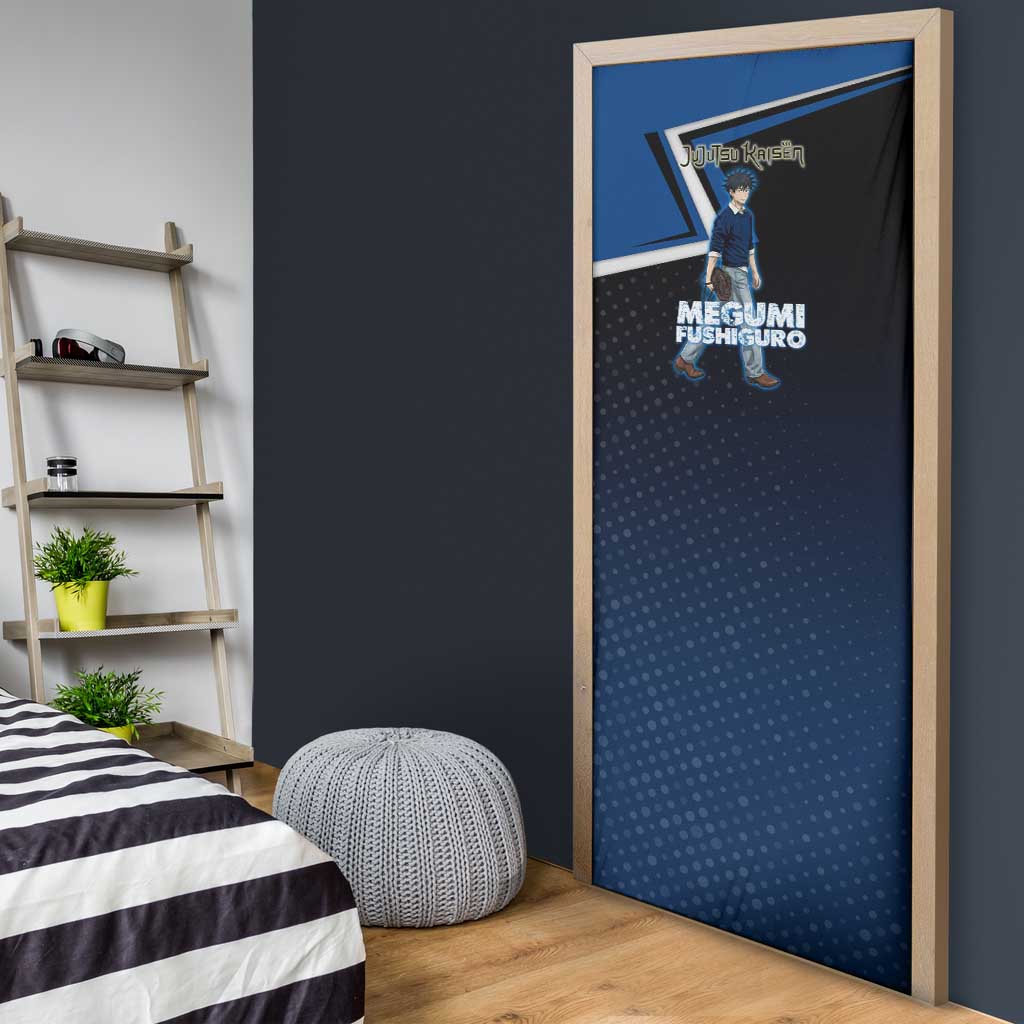Megumi Fushiguro Door Cover Anime Pop Art Style