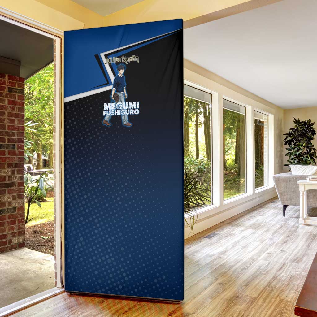 Megumi Fushiguro Door Cover Anime Pop Art Style