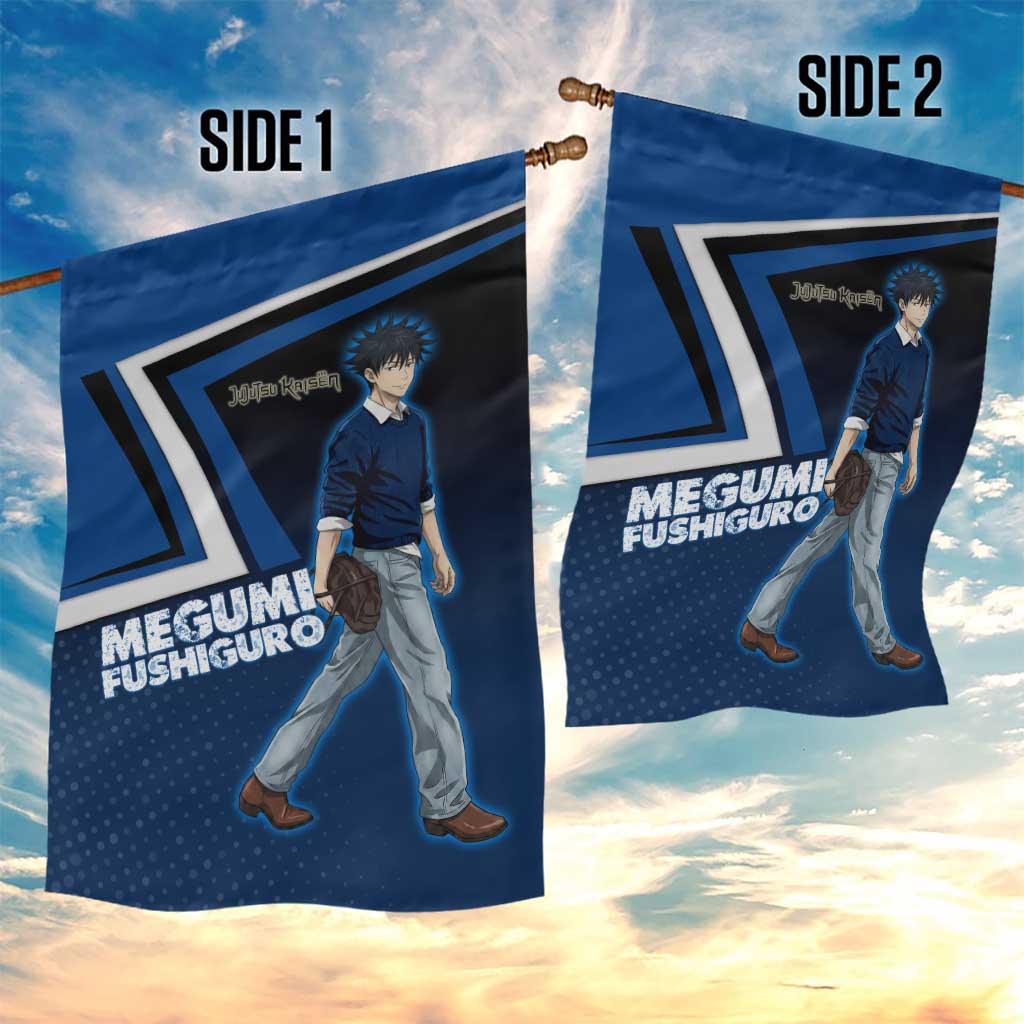 Megumi Fushiguro Garden Flag Anime Pop Art Style