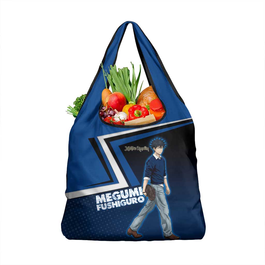 Megumi Fushiguro Grocery Bag Anime Pop Art Style