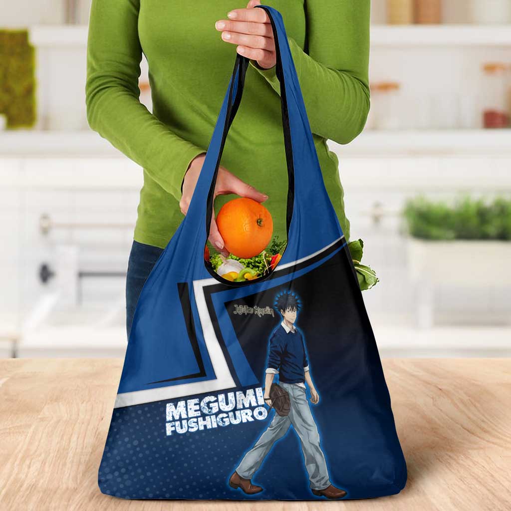 Megumi Fushiguro Grocery Bag Anime Pop Art Style