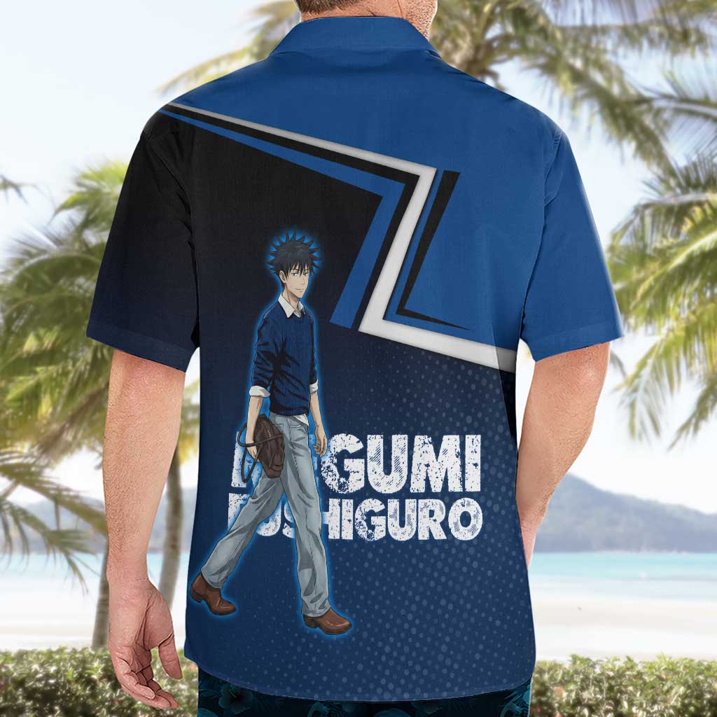 Megumi Fushiguro Hawaiian Shirt Anime Pop Art Style