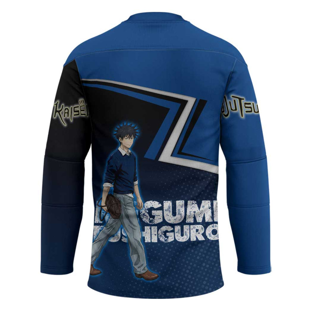 Megumi Fushiguro Hockey Jersey Anime Pop Art Style