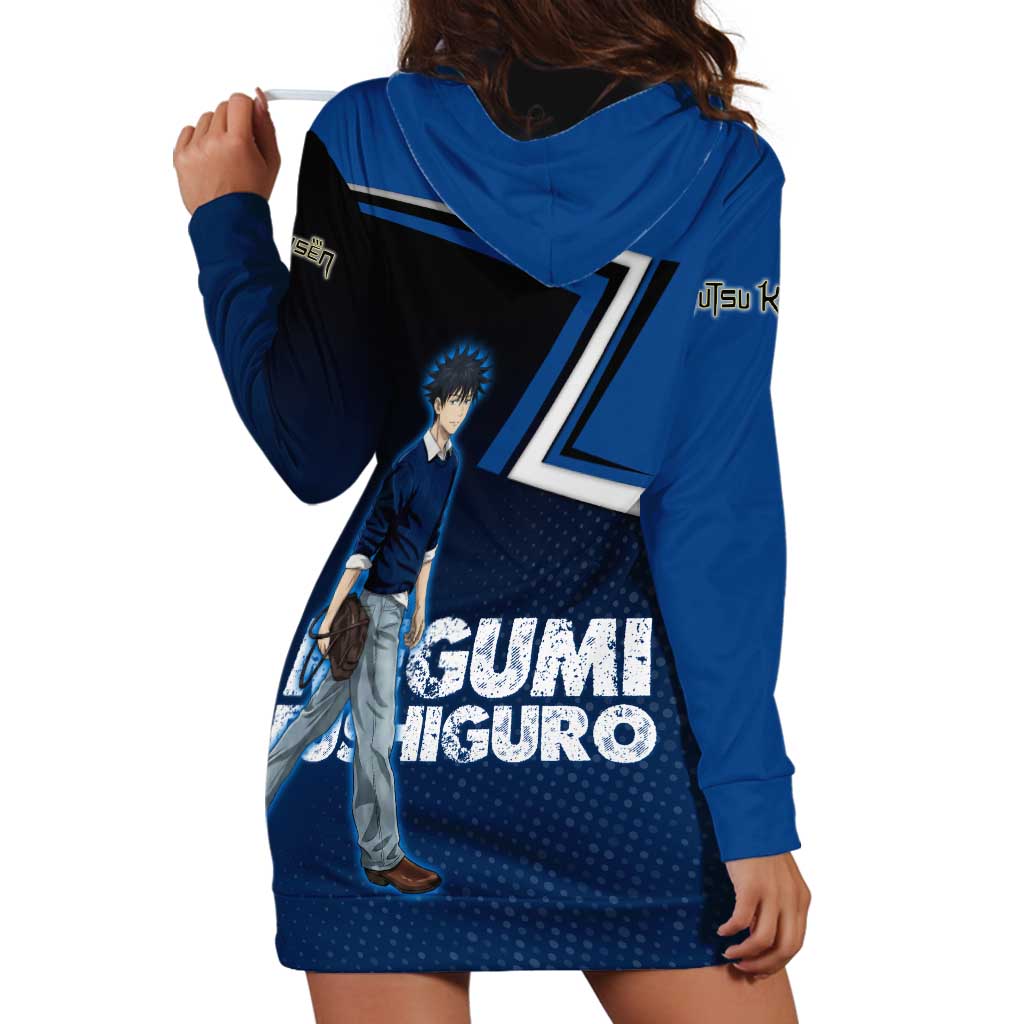 Megumi Fushiguro Hoodie Dress Anime Pop Art Style