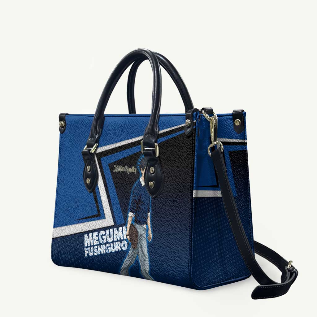 Megumi Fushiguro Leather Bag Anime Pop Art Style