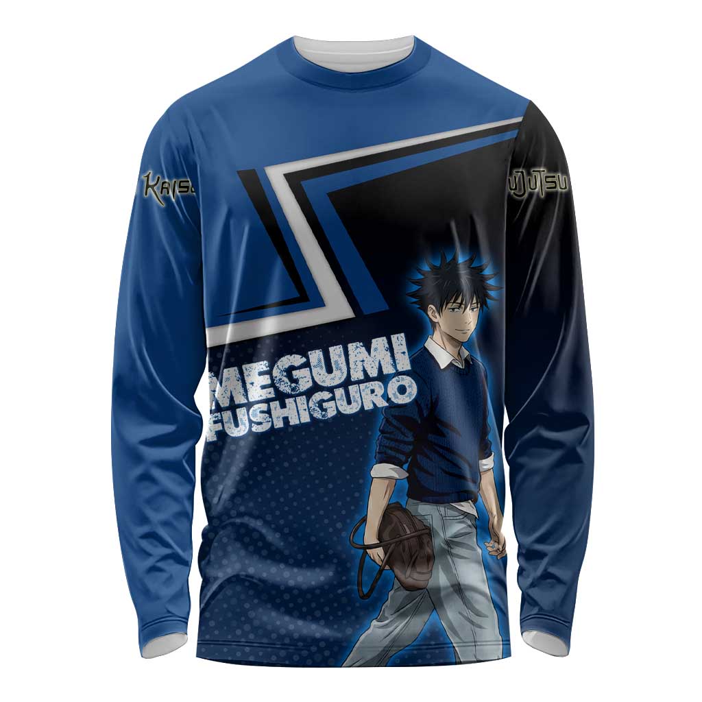 Megumi Fushiguro Long Sleeve Shirt Anime Pop Art Style