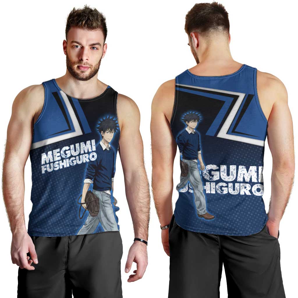 Megumi Fushiguro Men Tank Top Anime Pop Art Style