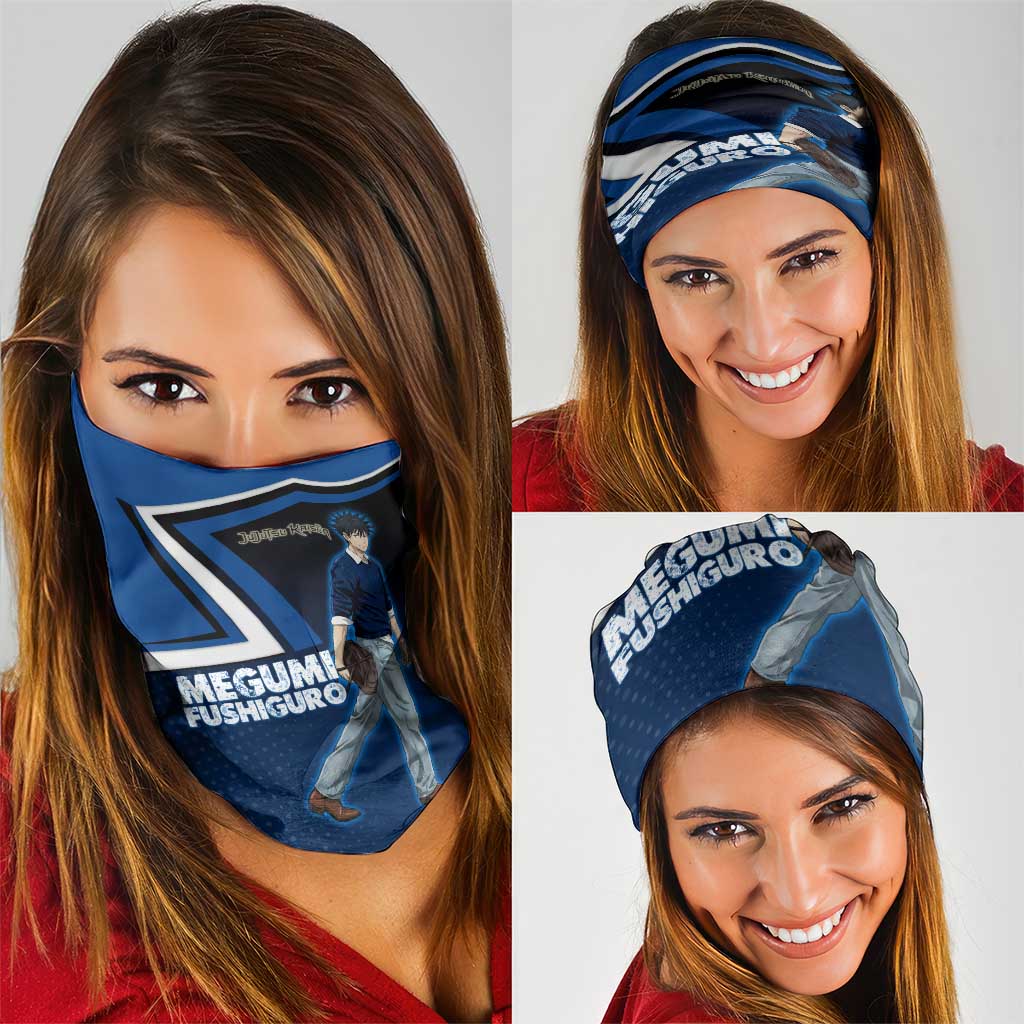 Megumi Fushiguro Neck Gaiter Anime Pop Art Style