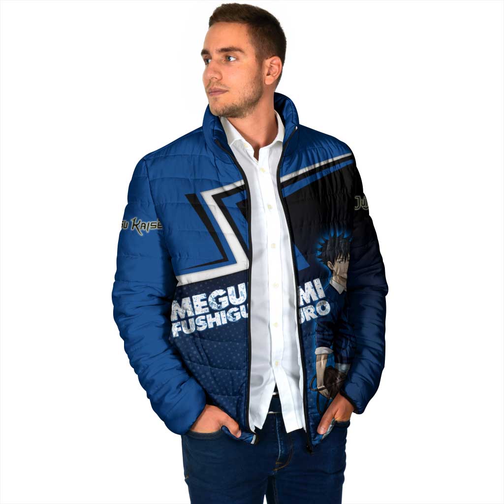 Megumi Fushiguro Padded Jacket Anime Pop Art Style